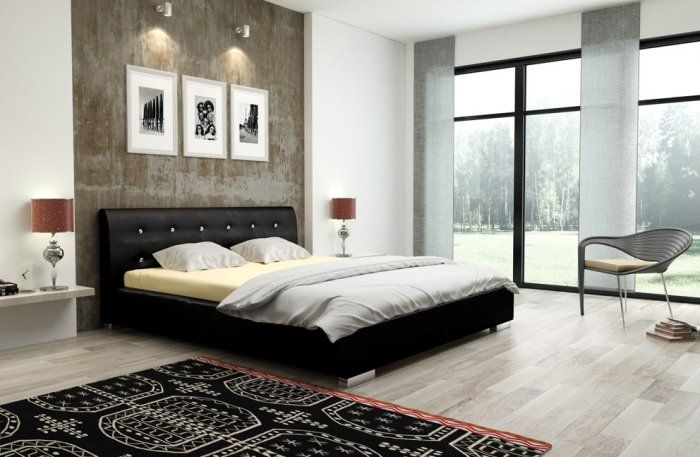Łóżko tapicerowane New Design Guana Lux