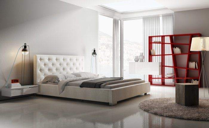 Łóżko tapicerowane New Design Loft