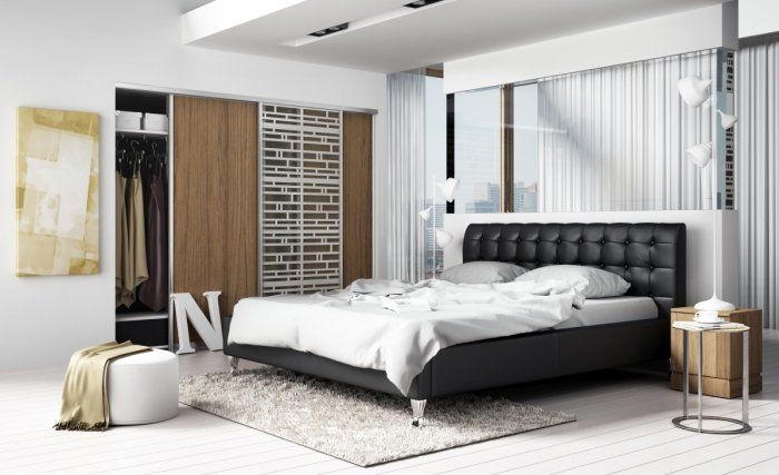 Łóżko tapicerowane New Design Madison Lux