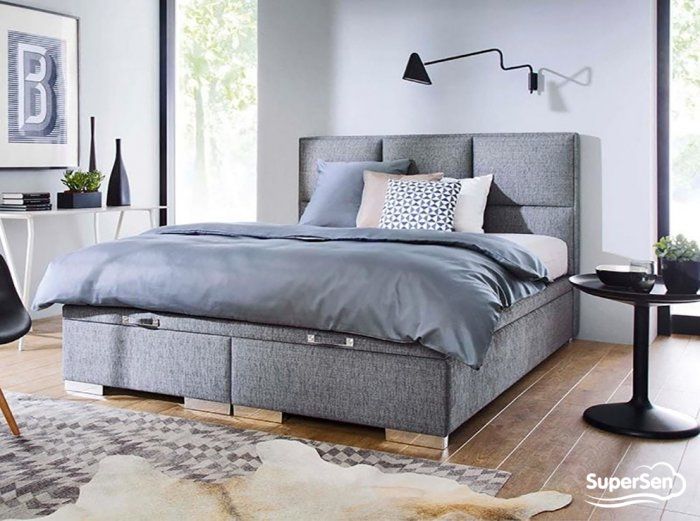 Łóżko tapicerowane New Design Quaddro Plus